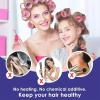 Self-Grip Heatless Hair Curlers, Rose Pink, 2 cm view 3