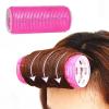 6-Piece Self-Adhesive Hair Rollers, Black, Large view 2