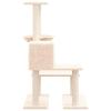 Homgoday Cat Tree with Sisal Scratching Posts, Cream, 94.5 cm view 4