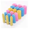 12-Piece Soft Sponge Foam Hair Rollers, Heatless Curlers, Red, 2 cm view 2