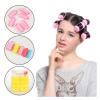 12-Piece Soft Sponge Foam Hair Rollers, Heatless Curlers, Red, 2 cm view 4