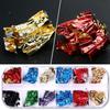 Gold Leaf Glitter Foil Flakes for Nails, Irregular Aluminum Sequins, Gold and Red, DIY Manicure, 12 Grids view 3