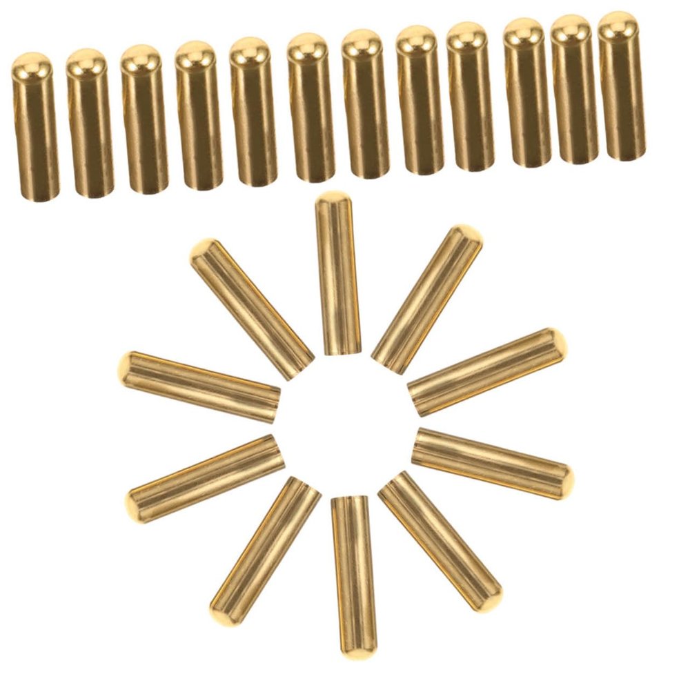 Gold Copper Shoelace Tips, 50-Piece DIY Replacement Set