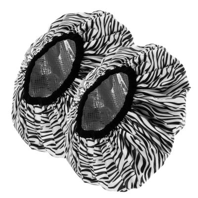 2-Piece Double-Layer Self-Heating Hair Treatment Caps