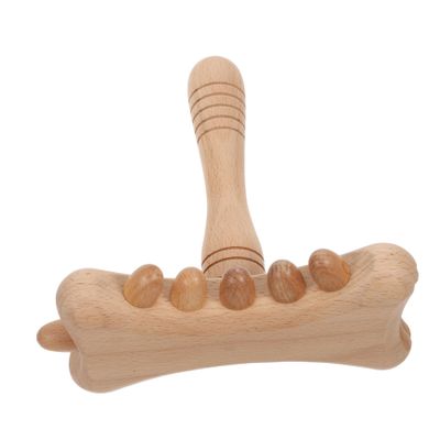KOMBIUDA Wooden Massage Tool for Neck and Back