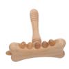 KOMBIUDA Wooden Massage Tool for Neck and Back view 1