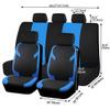 ORBHES 9-Piece Car Seat Covers, Compatible with Audi S5 F5 2-Door Coupe 2017–2023, Interior Accessories, 5-Red view 3