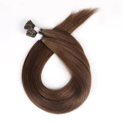 100% Remy Human Hair Clip-In Extensions, Black to Brown with Blonde