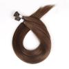 100% Remy Human Hair Clip-In Extensions, Black to Brown with Blonde view 1