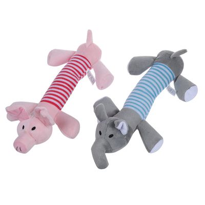 Begchy Squeaky Plush Pig Toy for Dogs