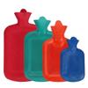 Rubber Hot Water Bottles, Hand Warmers, Menstrual Relief, Natural Rubber, Random Color, 4-Pack view 1