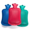 Rubber Hot Water Bottles, Hand Warmers, Menstrual Relief, Natural Rubber, Random Color, 4-Pack view 4