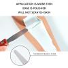 Stainless Steel Wax Spatula with Wooden Handle for Facial Waxing view 2