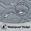 MCNDSI Waterproof Dog Blanket, Dark Gray, 30 x 50 in / 76 x 127 cm view 3