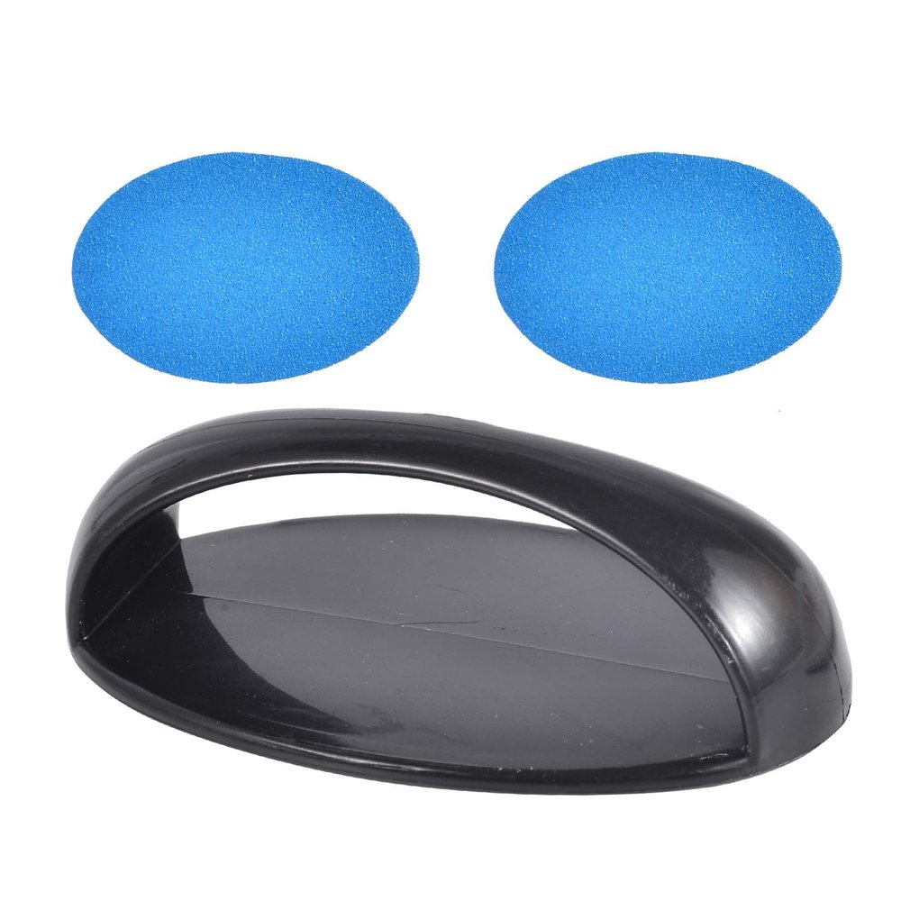 Round Dog Nail File with Replaceable Trimming Board