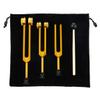 Rhghfujhgy 3-Pack Tuning Fork Set, 128/256/512 Hz, Gold view 1