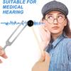 Rhghfujhgy Tuning Fork Set with Mallet (128 Hz, 136.1 Hz, 512 Hz, 4096 Hz) Chakra Healing Musical Set view 2
