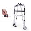 Height-Adjustable Folding Walking Frame with Padded Armrests view 2