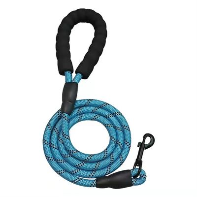 Reflective Dog Leash for Small, Medium, and Large Dogs, Sky Blue, 1 cm x 1.5 m