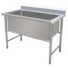 Large Stainless Steel Pet Bathtub for Dogs and Cats, 120 x 70 x 90 cm view 1