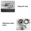 Large Stainless Steel Pet Bathtub for Dogs and Cats, 120 x 70 x 90 cm view 4