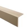Quest PVC Angle Trim 35 x 35 mm Without Adhesive Tape - Beige, 100 cm view 1