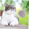 Parliky Cat Toy Balls, 6-Piece Set, Hanging Plush Balls with Elastic Rope view 2