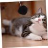 Parliky Cat Toy Balls, 6-Piece Set, Hanging Plush Balls with Elastic Rope view 4
