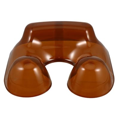 AUTSUPPL PVC Perm Bowl with Brown Neck Cushion for Salons