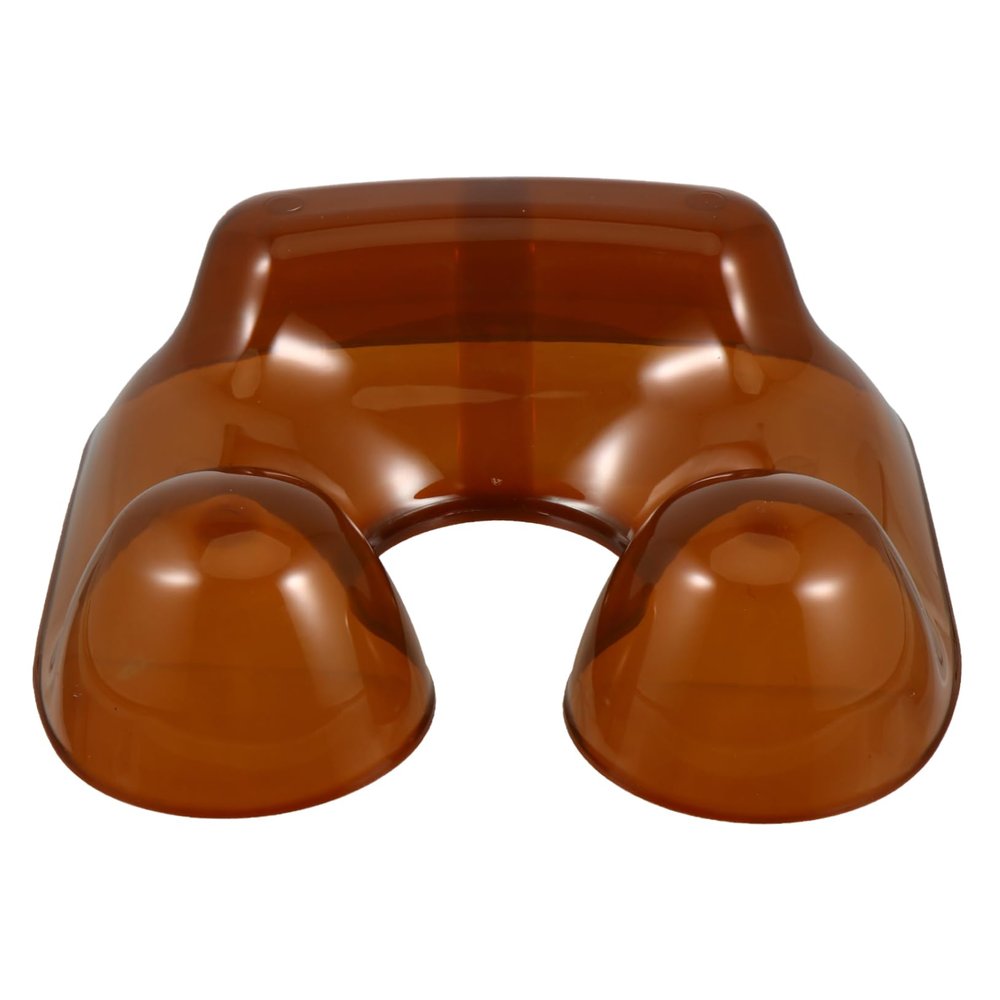AUTSUPPL PVC Perm Bowl with Brown Neck Cushion for Salons