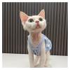 Cat Clothing for Hairless Cats, Summer, Ultra-Thin and Breathable, Lightweight, M (4.4–5.5 lb), Pink Plaid view 3