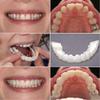Brigtviee 2 Pairs Snap-In Veneers, Fake Teeth, Upper and Lower view 3