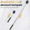 Extendable Back Scratcher, 5 Detachable Heads, Reinforced Stainless Steel Handle view 3