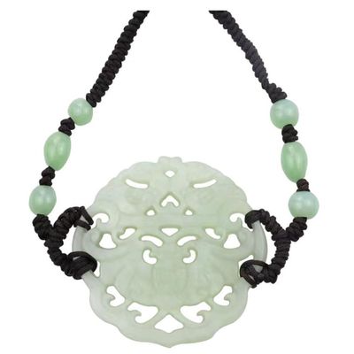Total Laryngectomy Mask for Jade Pendant Covering with Adjustable Lanyard