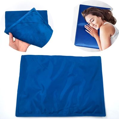 Reusable Gel Ice Pack Pillow for Sleep, Cooling Head Pad