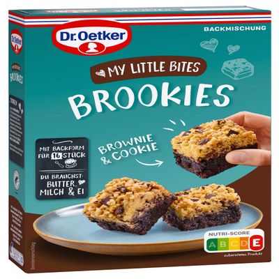 Dr. Oetker MY LITTLE BITES Brookies 4-Pack Baking Mix