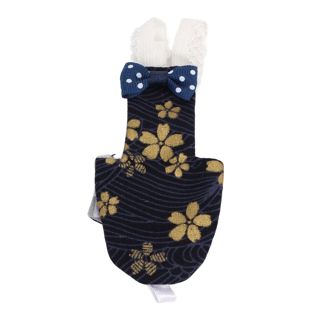 Pet Bird Diapers, Adjustable Golden Flower Pattern for Parakeets, Cockatiels, and Macaws