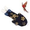 Pet Bird Diapers, Adjustable Golden Flower Pattern for Parakeets, Cockatiels, and Macaws view 4