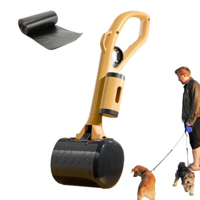 Ergonomic Dog Pooper Scooper for Large Dogs