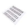 20 Pairs of 3D Fiber False Eyelashes, Natural Black view 1