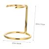 Healeved Iron Alloy Shaving Brush Stand with Inverted Design view 3