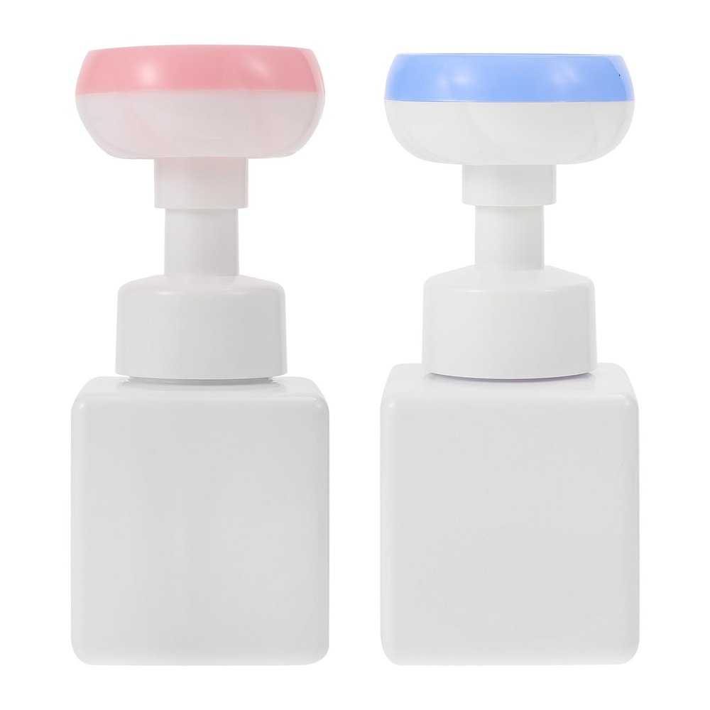 2-Pack Blue PET Foaming Pump Bottles for Shampoo