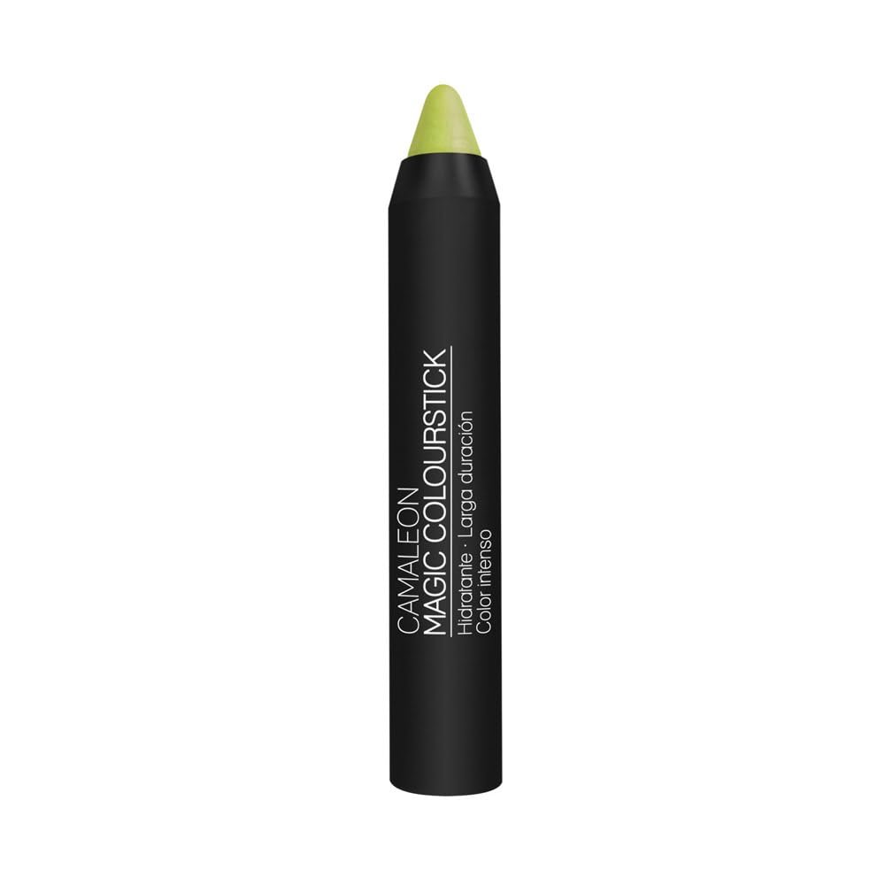 Camaleon Cosmetics Magic Colourstick Lipstick, Long-Lasting, Lime, 1 Count, 4 g