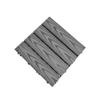 pujindu Interlocking Plastic Deck Tiles, Waterproof Outdoor Flooring, Gray-A, 11.8 x 11.8 in, 8 Pieces view 1