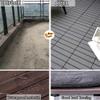 Interlocking Plastic Deck Tiles, Waterproof Outdoor Flooring, Dark Brown, 11.8 x 11.8 in, 5 Pieces view 3