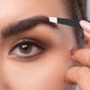 Professional Slant-Tip Eyebrow Tweezers for Hair Removal, Black view 2