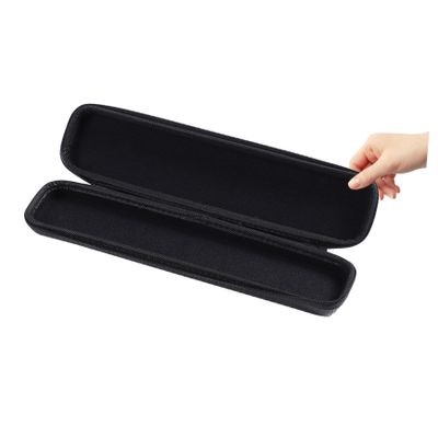 AUTSUPPL Black EVA Flat Iron Storage Bag with Zipper