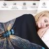 PAZZK Dragonfly Fleece Blanket, Extra-Soft Cozy Flannel Sofa Blanket, 130 x 150 cm view 3