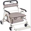 Four-Wheel Rollator Shopping Cart with Seat view 1
