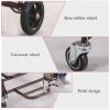 Four-Wheel Rollator Shopping Cart with Seat view 4